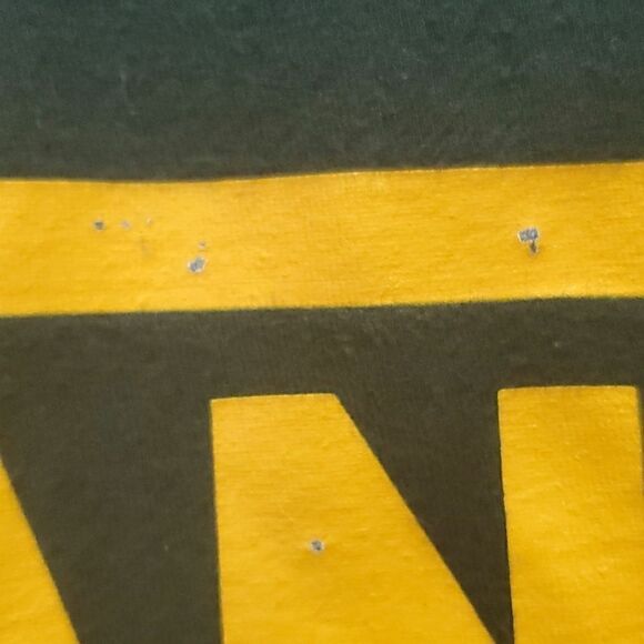 VANS Classic Green/ Yellow T-Shirt Medium - Picture 4 of 4